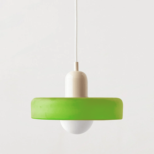 Pendant Light Colored Glass Bauhaus Style | Silvra