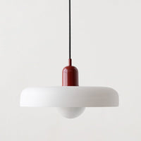 Pendant Light Colored Glass Bauhaus Style | Silvra