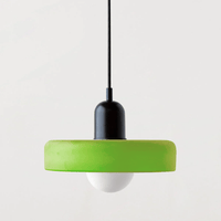 Pendant Light Colored Glass Bauhaus Style | Silvra