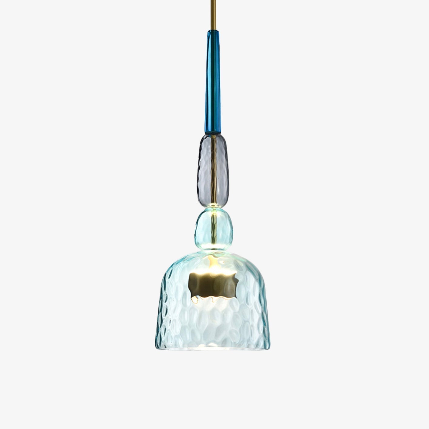 Pendant Light Coloured Glass for Modern Interiors | Navrin
