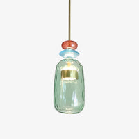 Pendant Light Coloured Glass for Modern Interiors | Navrin