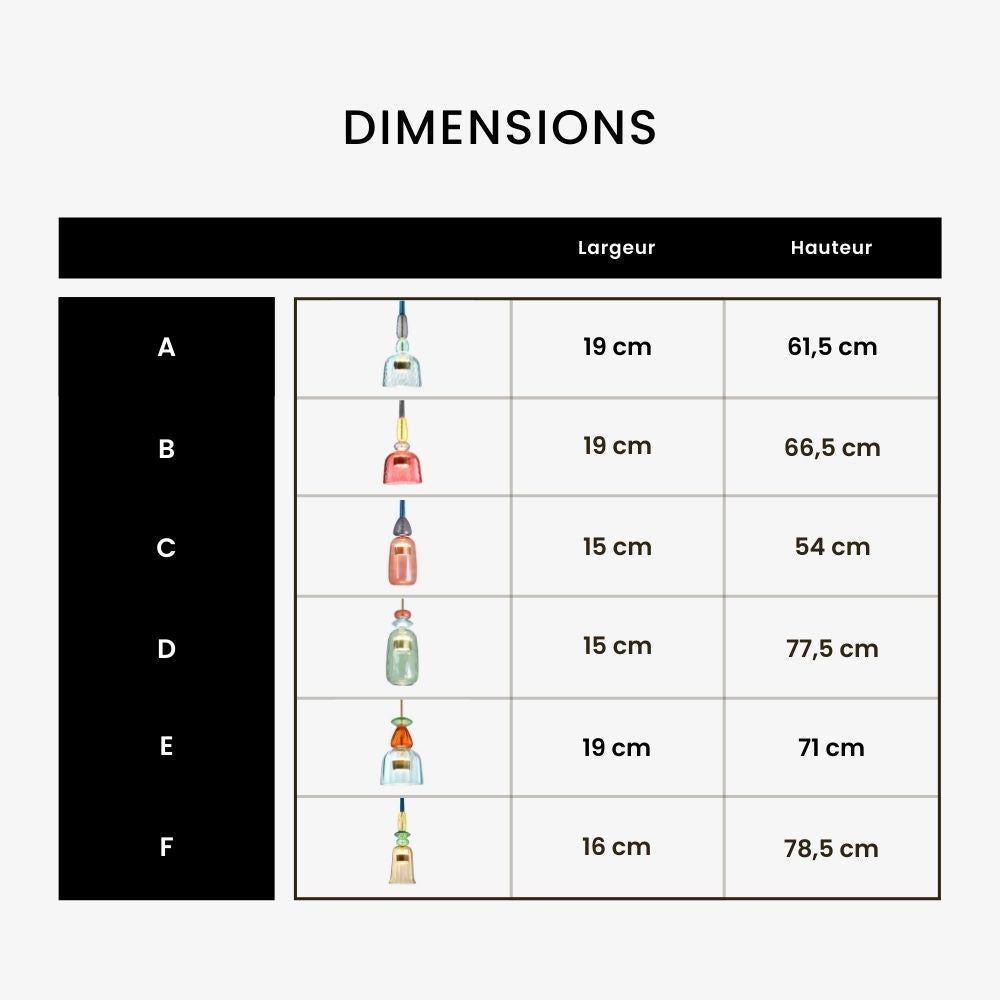 Pendant Light Coloured Glass for Modern Interiors | Navrin