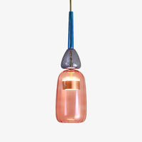 Pendant Light Coloured Glass for Modern Interiors | Navrin