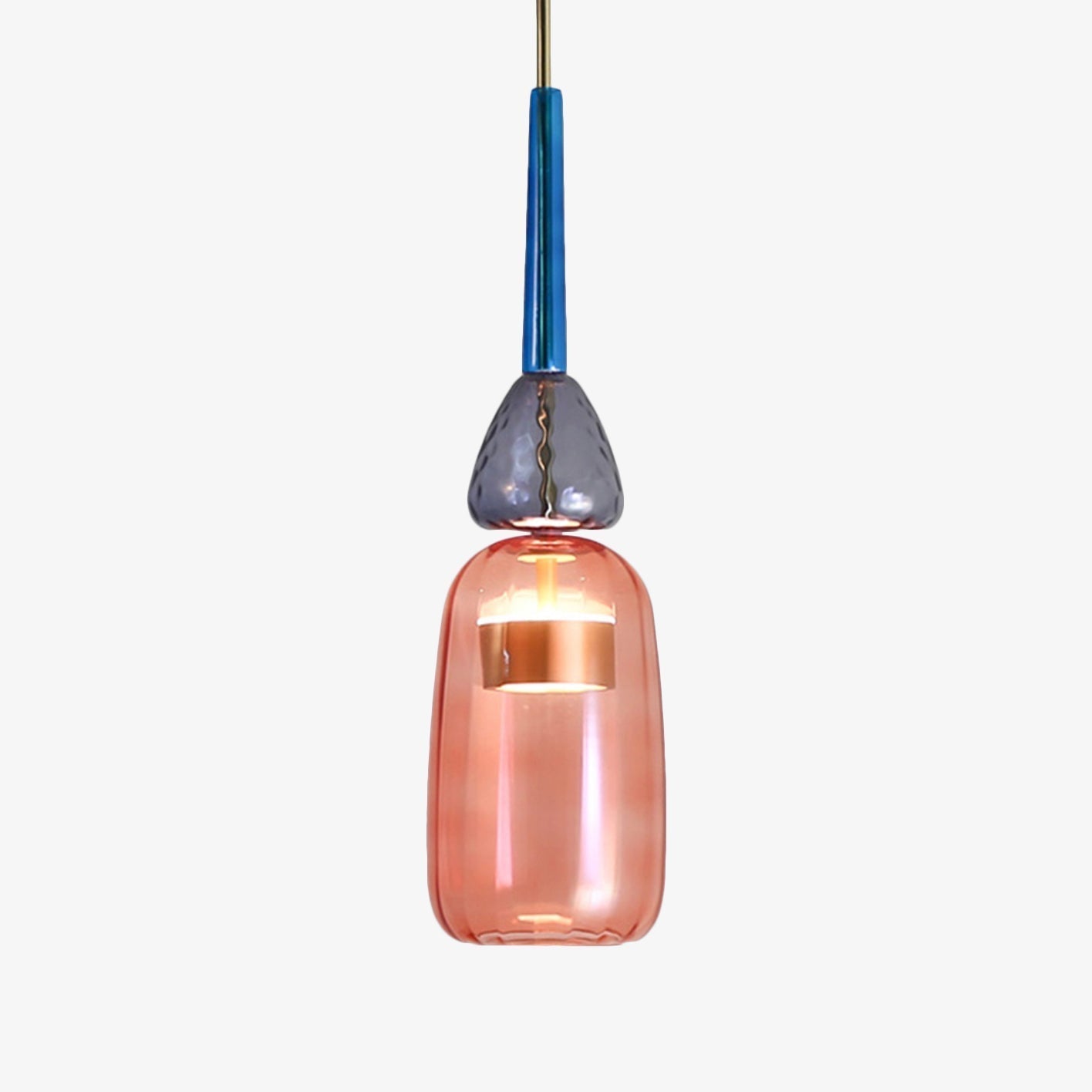 Pendant Light Coloured Glass for Modern Interiors | Navrin