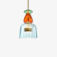 Pendant Light Coloured Glass for Modern Interiors | Navrin