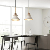Pendant Light Concrete Cone Scandinavian Style | Veruno