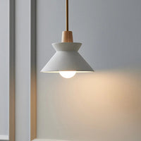 Pendant Light Concrete Cone Scandinavian Style | Veruno