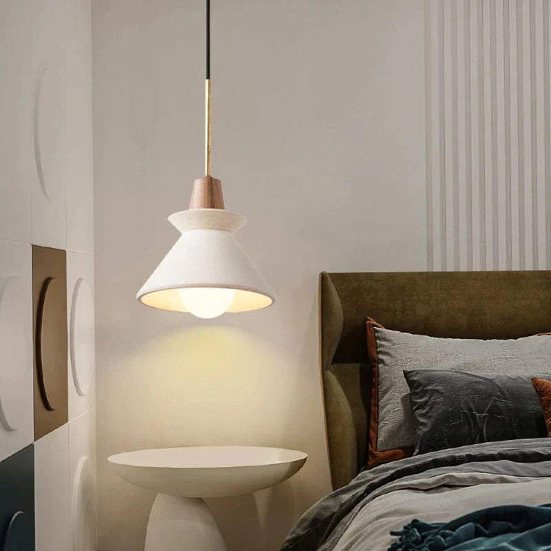 Pendant Light Concrete Cone Scandinavian Style | Veruno