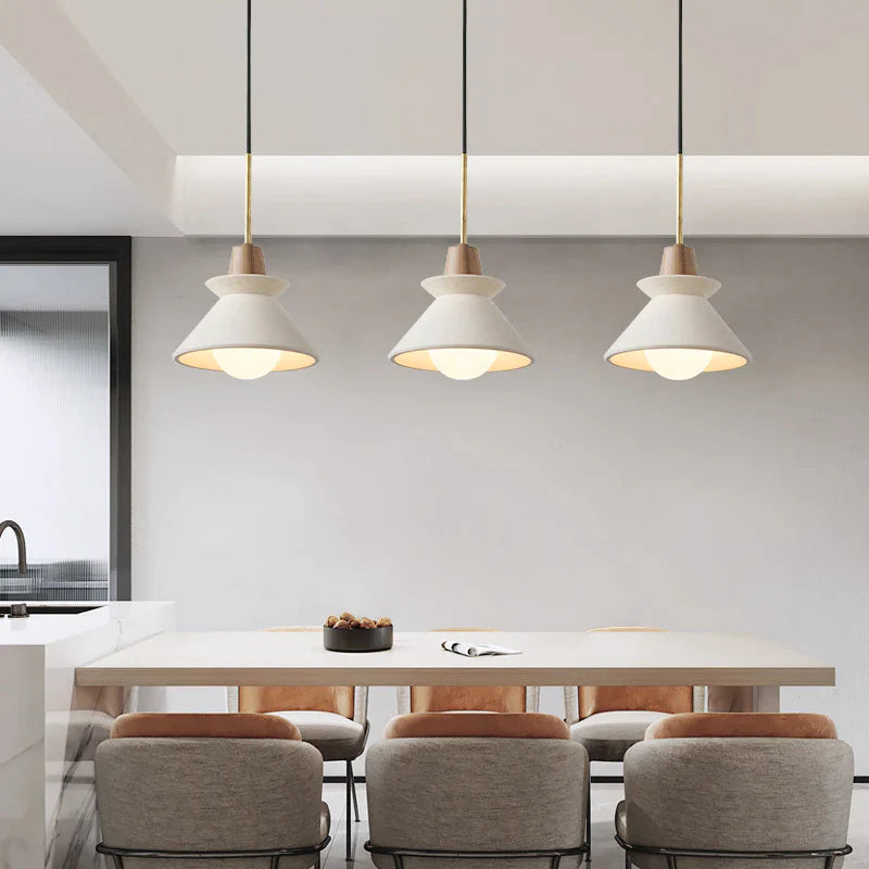 Pendant Light Concrete Cone Scandinavian Style | Veruno