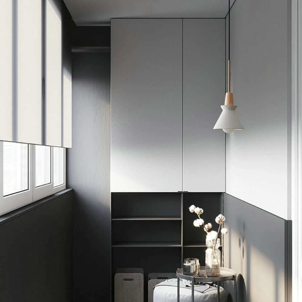 Pendant Light Concrete Cone Scandinavian Style | Veruno