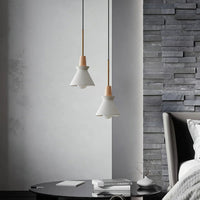 Pendant Light Concrete Cone Scandinavian Style | Veruno