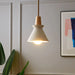 Pendant Light Concrete Cone Scandinavian Style | Veruno