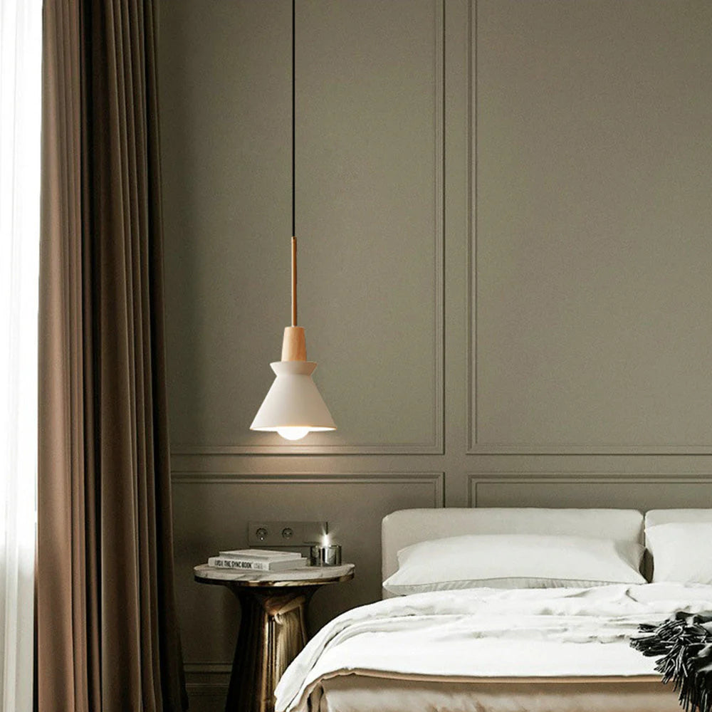 Pendant Light Concrete Cone Scandinavian Style | Veruno
