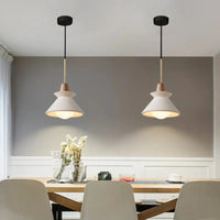 Pendant Light Concrete Cone Scandinavian Style | Veruno
