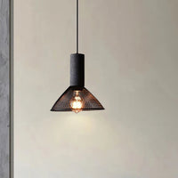 Pendant Light Concrete Cylinder in Urban Style | Lymaros