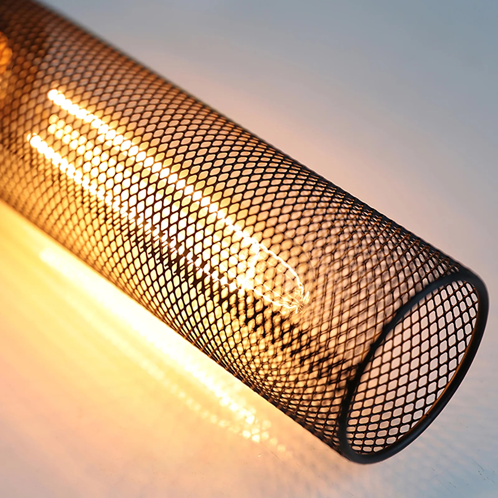 Pendant Light Concrete Cylinder in Urban Style | Lymaros