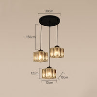 Pendant Light Crystal Multi Head Nordic Style | Lintra