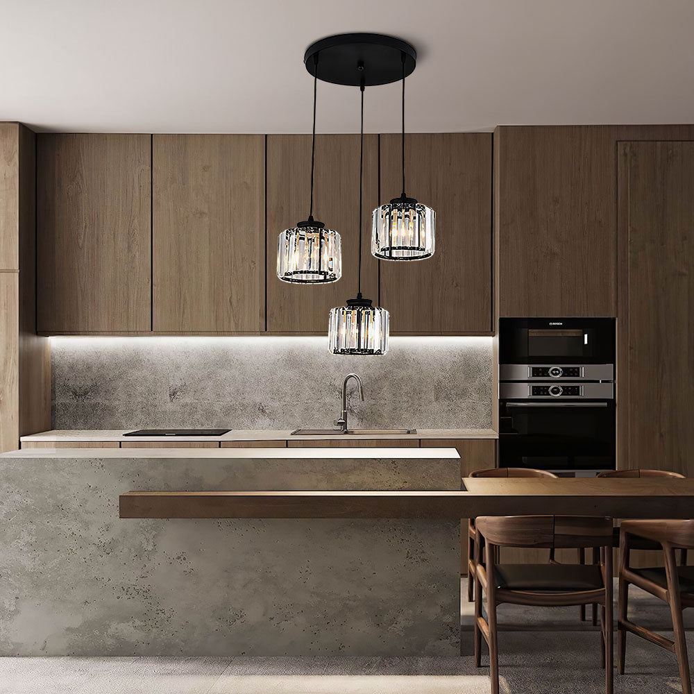 Pendant Light Crystal Multi Head Nordic Style | Lintra