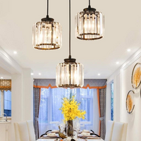 Pendant Light Crystal Multi Head Nordic Style | Lintra