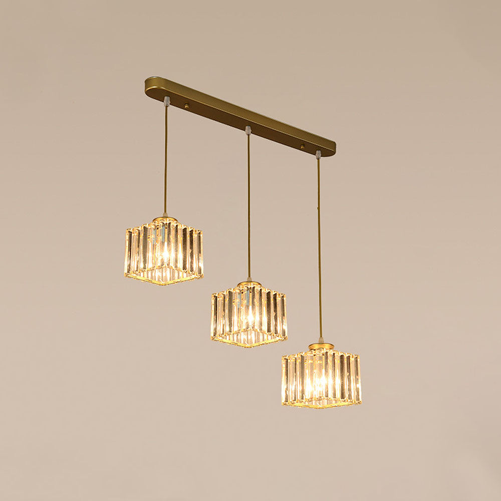 Pendant Light Crystal Multi Head Nordic Style | Lintra