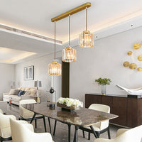 Pendant Light Crystal Multi Head Nordic Style | Lintra
