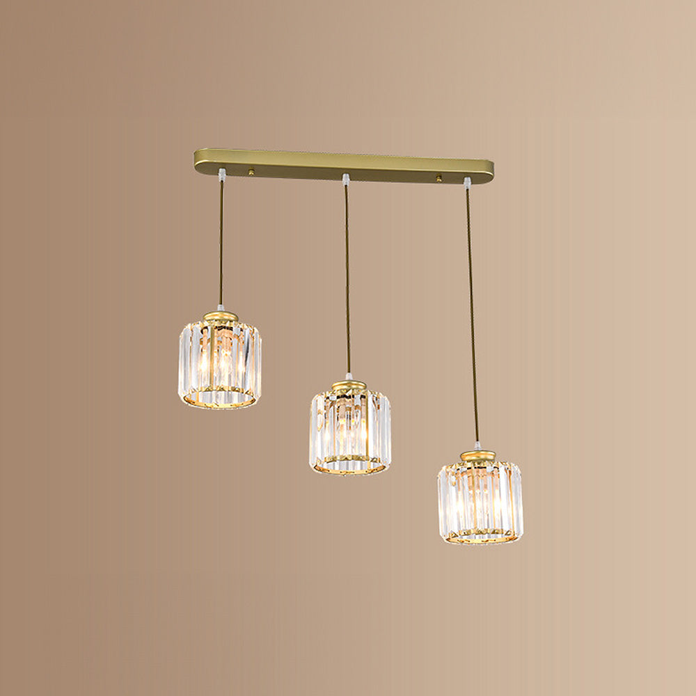 Pendant Light Crystal Multi Head Nordic Style | Lintra