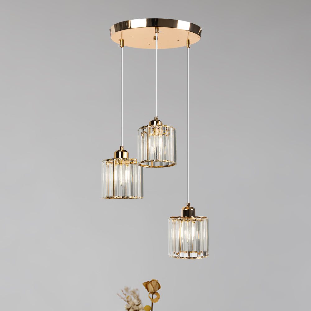Pendant Light Crystal Multi Head Nordic Style | Lintra