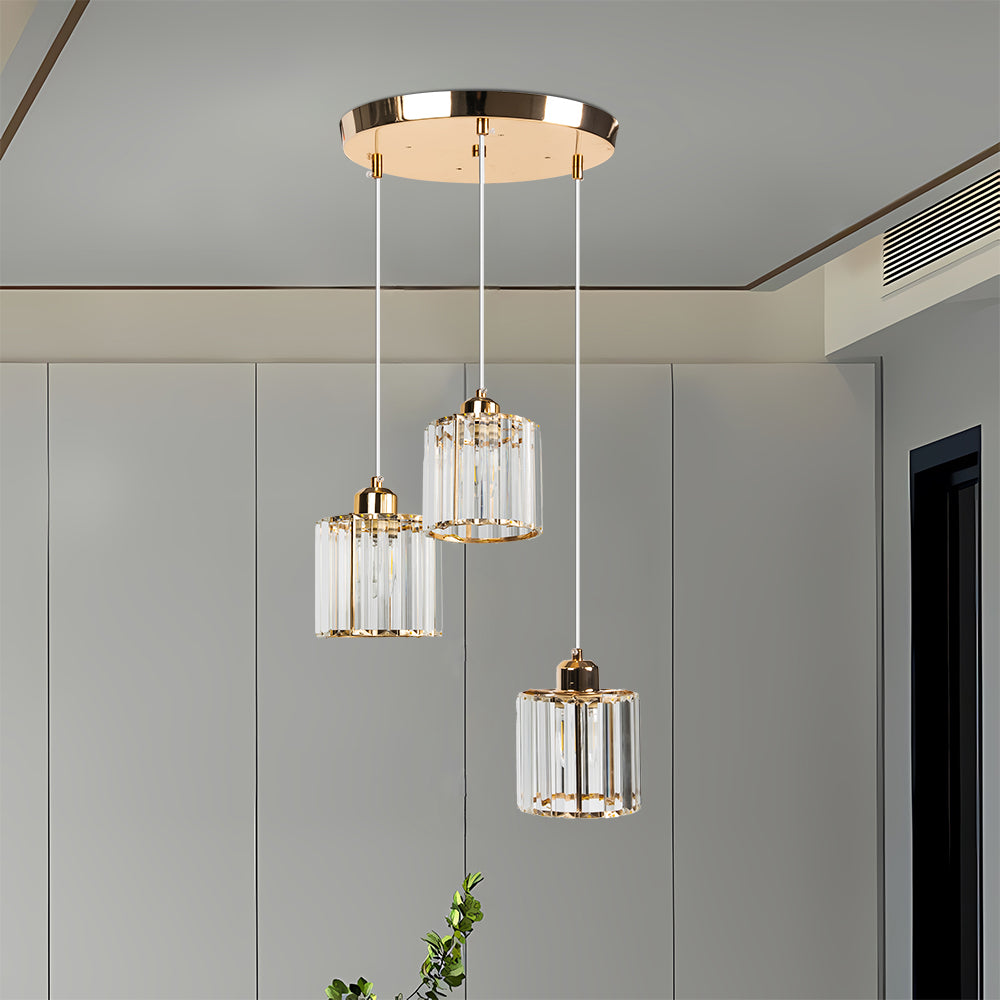 Pendant Light Crystal Multi Head Nordic Style | Lintra