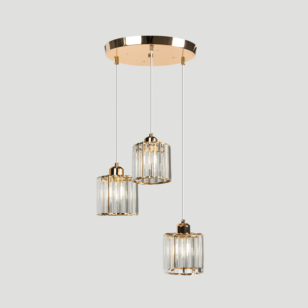 Pendant Light Crystal Multi Head Nordic Style | Lintra