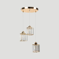 Pendant Light Crystal Multi Head Nordic Style | Lintra