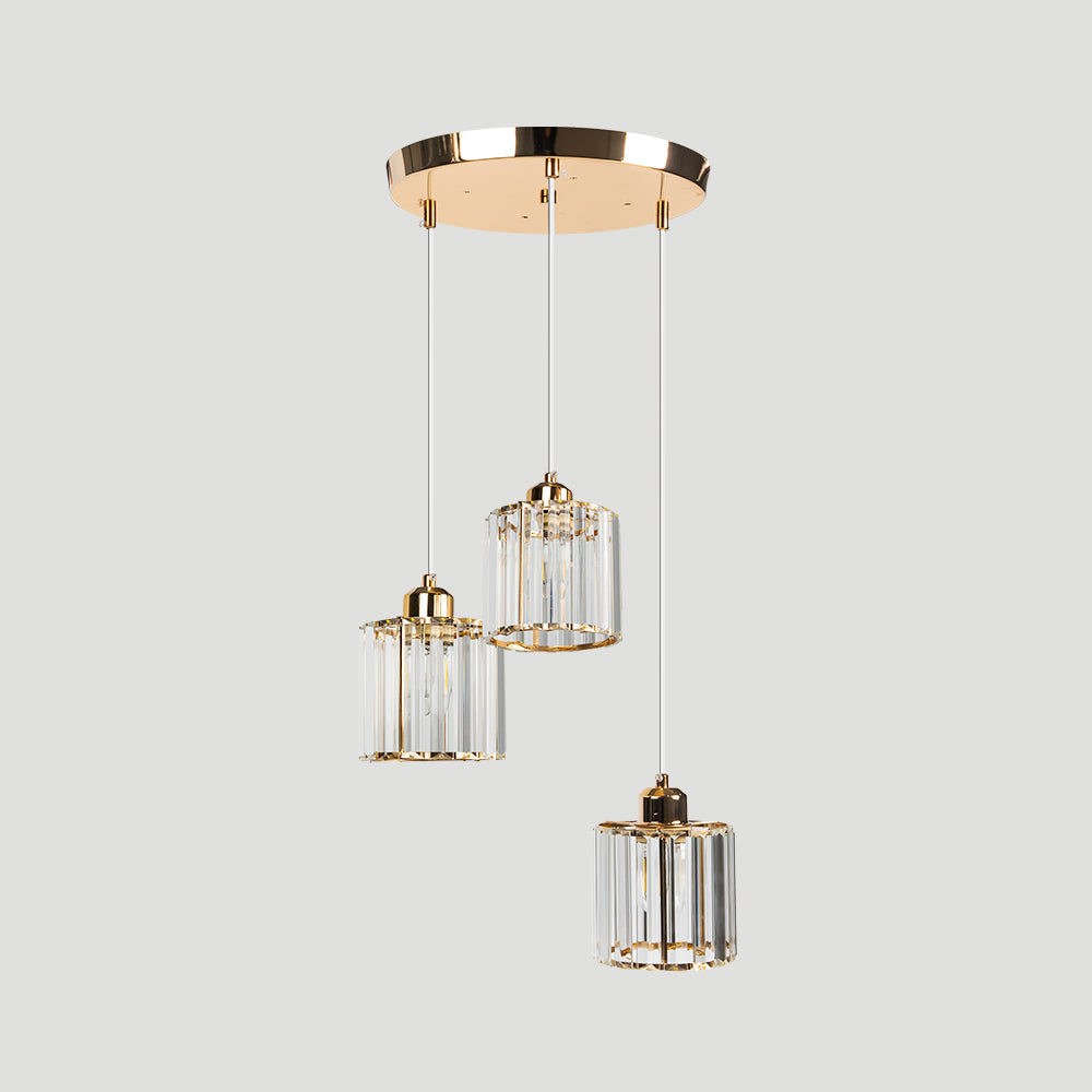 Pendant Light Crystal Multi Head Nordic Style | Lintra