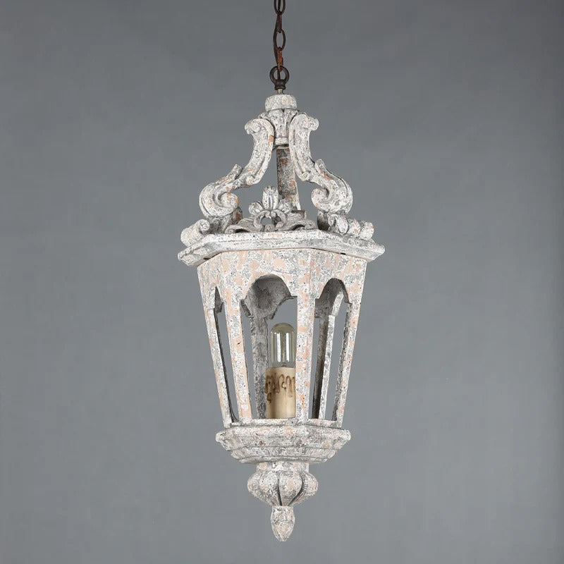 Pendant Light Distressed Wood Rustic Hanging Design | Cavalo