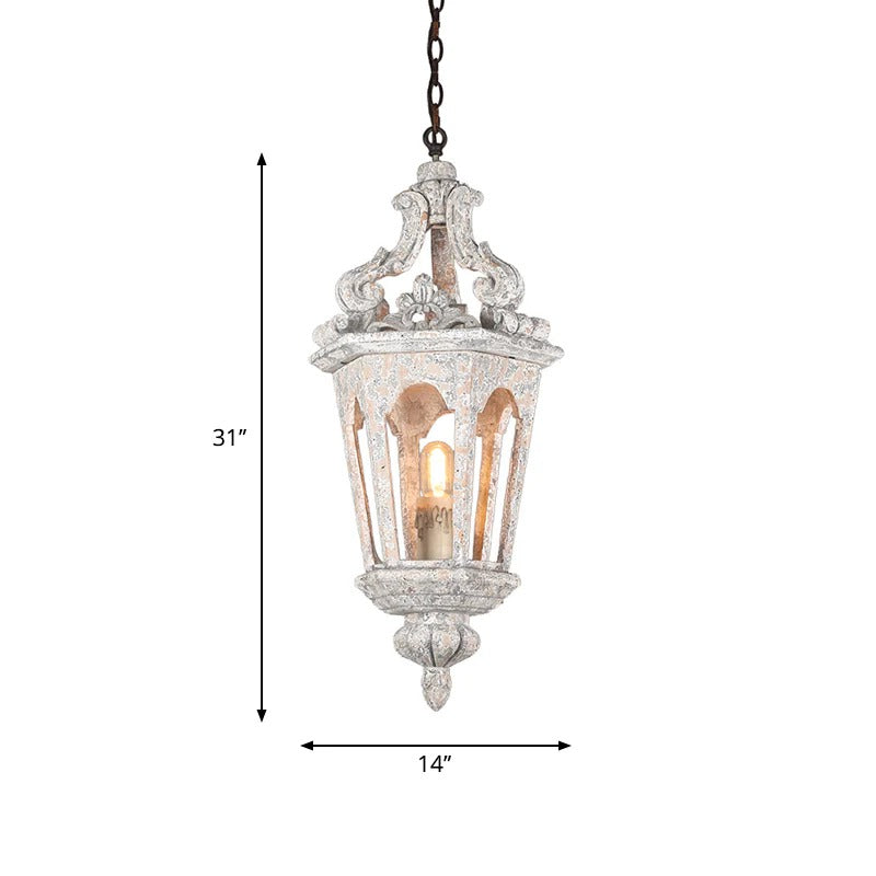 Pendant Light Distressed Wood Rustic Hanging Design | Cavalo