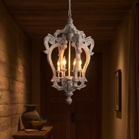 Pendant Light Distressed Wood Rustic Hanging Design | Cavalo