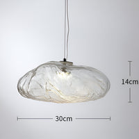 Pendant Light Fiberglass Clouds Minimalist Design | Tenira