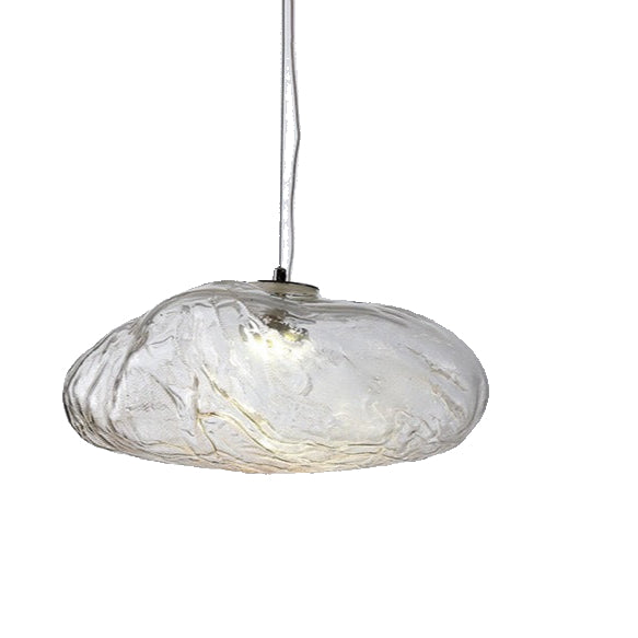 Pendant Light Fiberglass Clouds Minimalist Design | Tenira