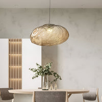 Pendant Light Fiberglass Clouds Minimalist Design | Tenira