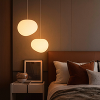 Pendant Light Frosted Glass in Nordic Style | Pebora