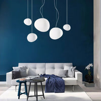 Pendant Light Frosted Glass in Nordic Style | Pebora
