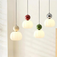 Pendant Light Glass Art Deco Style | Glarion