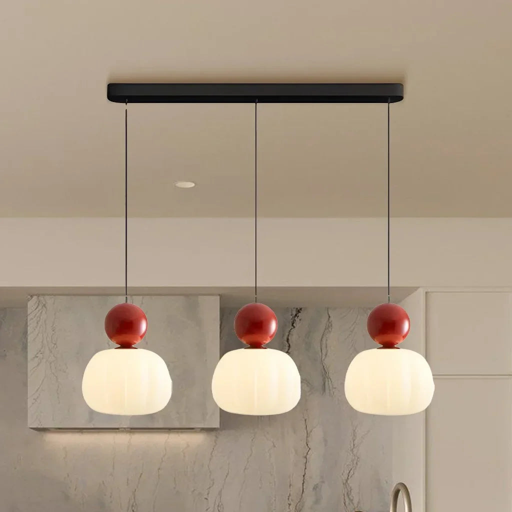 Pendant Light Glass Art Deco Style | Glarion
