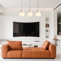 Pendant Light Glass Art Deco Style | Glarion