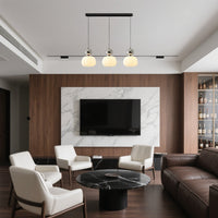 Pendant Light Glass Art Deco Style | Glarion