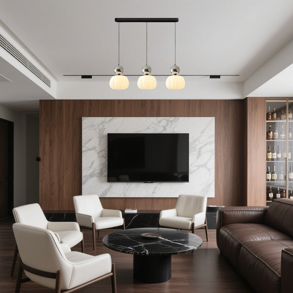 Pendant Light Glass Art Deco Style | Glarion