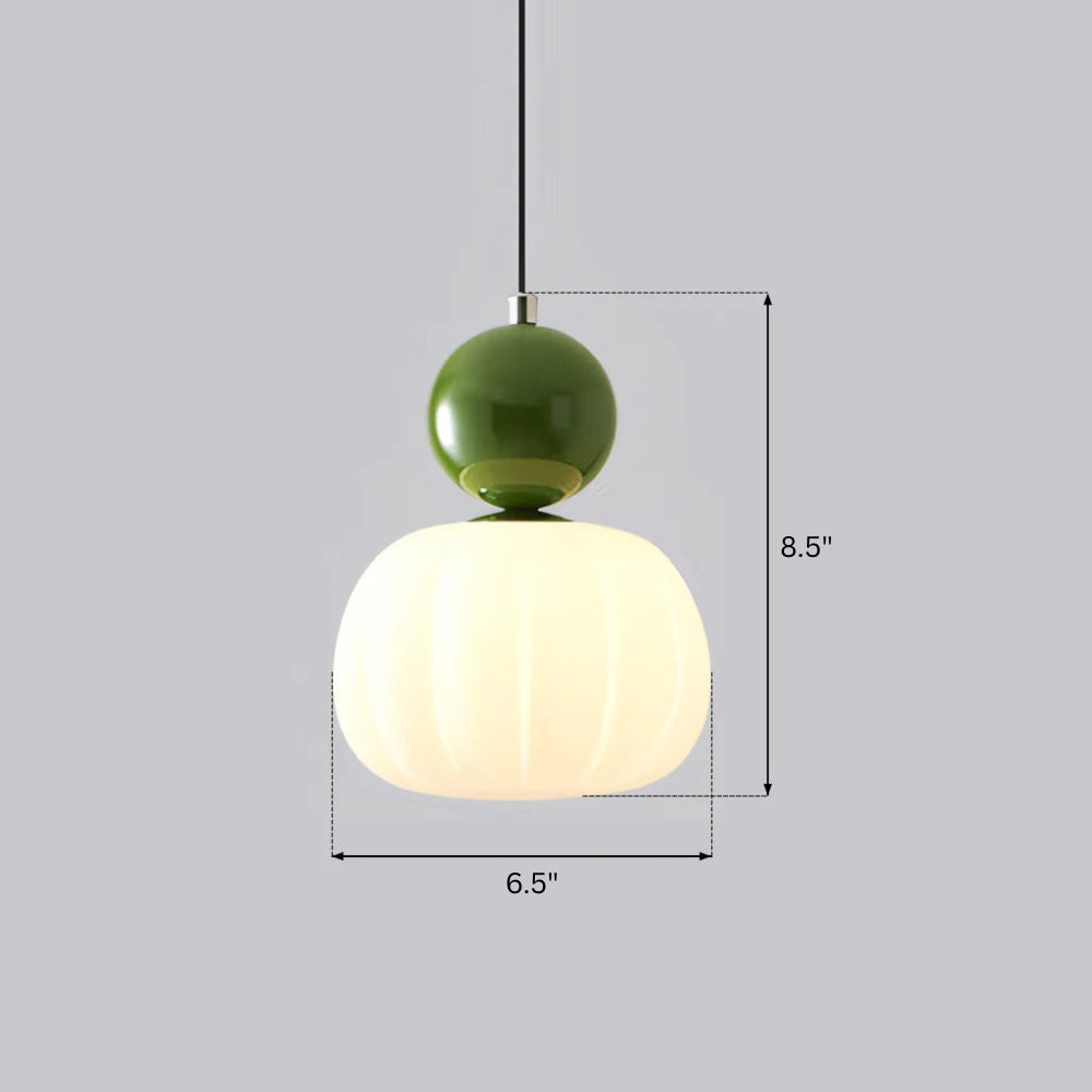 Pendant Light Glass Art Deco Style | Glarion
