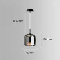 Pendant Light Glass Bowl in Nordic Style | Vanari