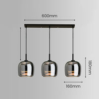 Pendant Light Glass Bowl in Nordic Style | Vanari