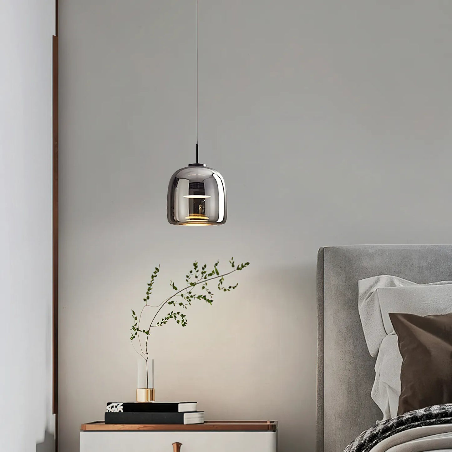 Pendant Light Glass Bowl in Nordic Style | Vanari