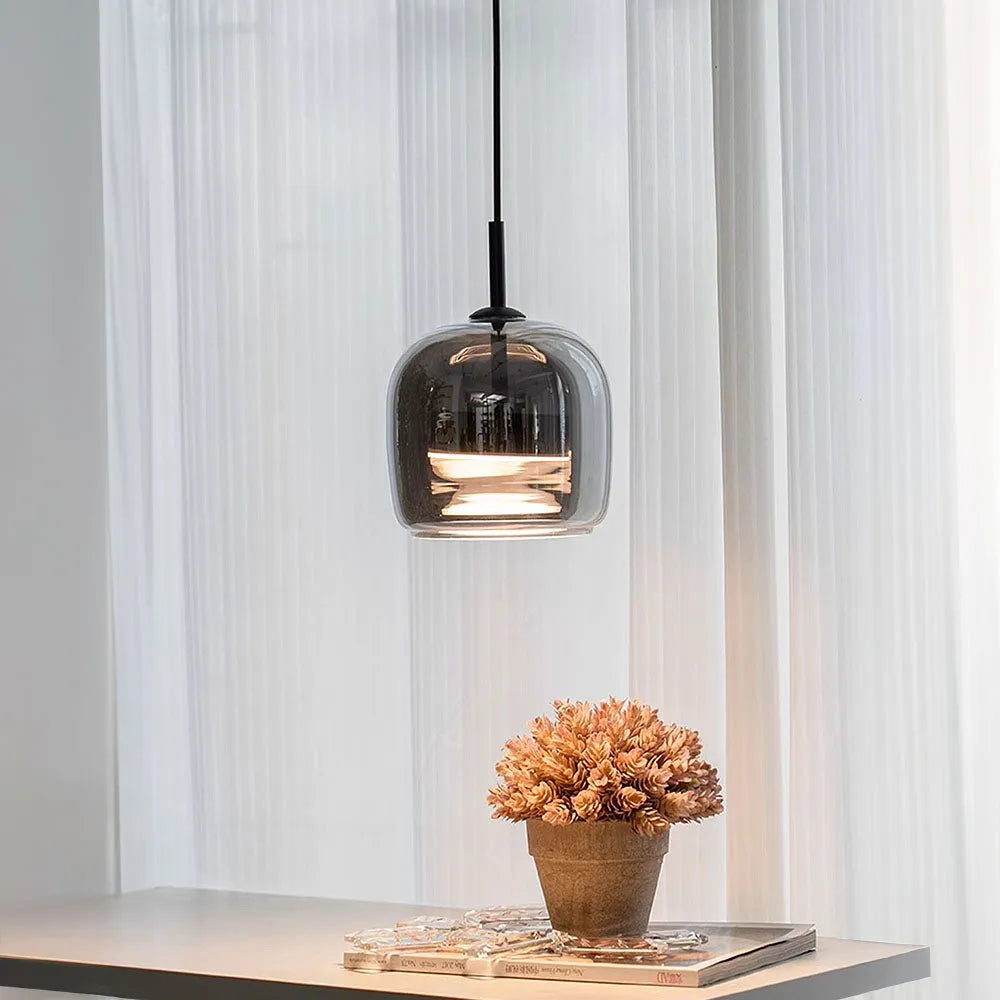 Pendant Light Glass Bowl in Nordic Style | Vanari