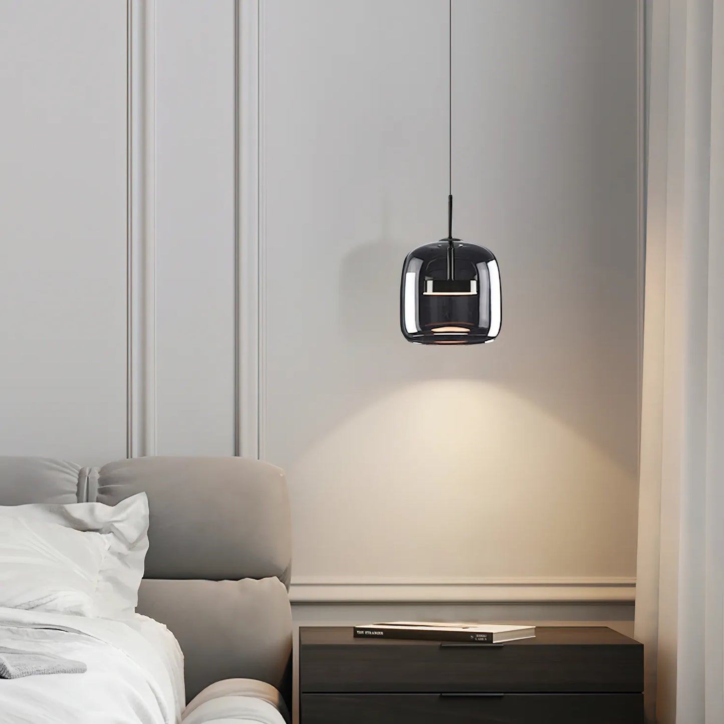 Pendant Light Glass Bowl in Nordic Style | Vanari